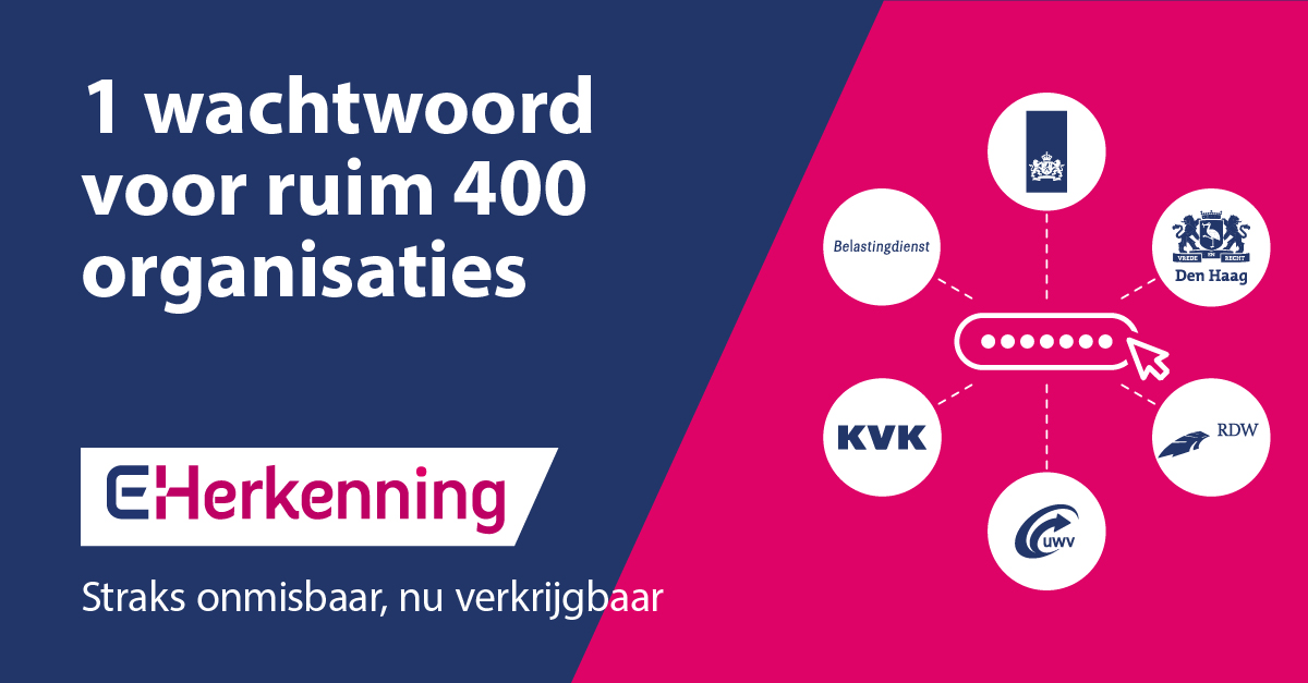 eHerkenning, wat is het en hoe werkt het?