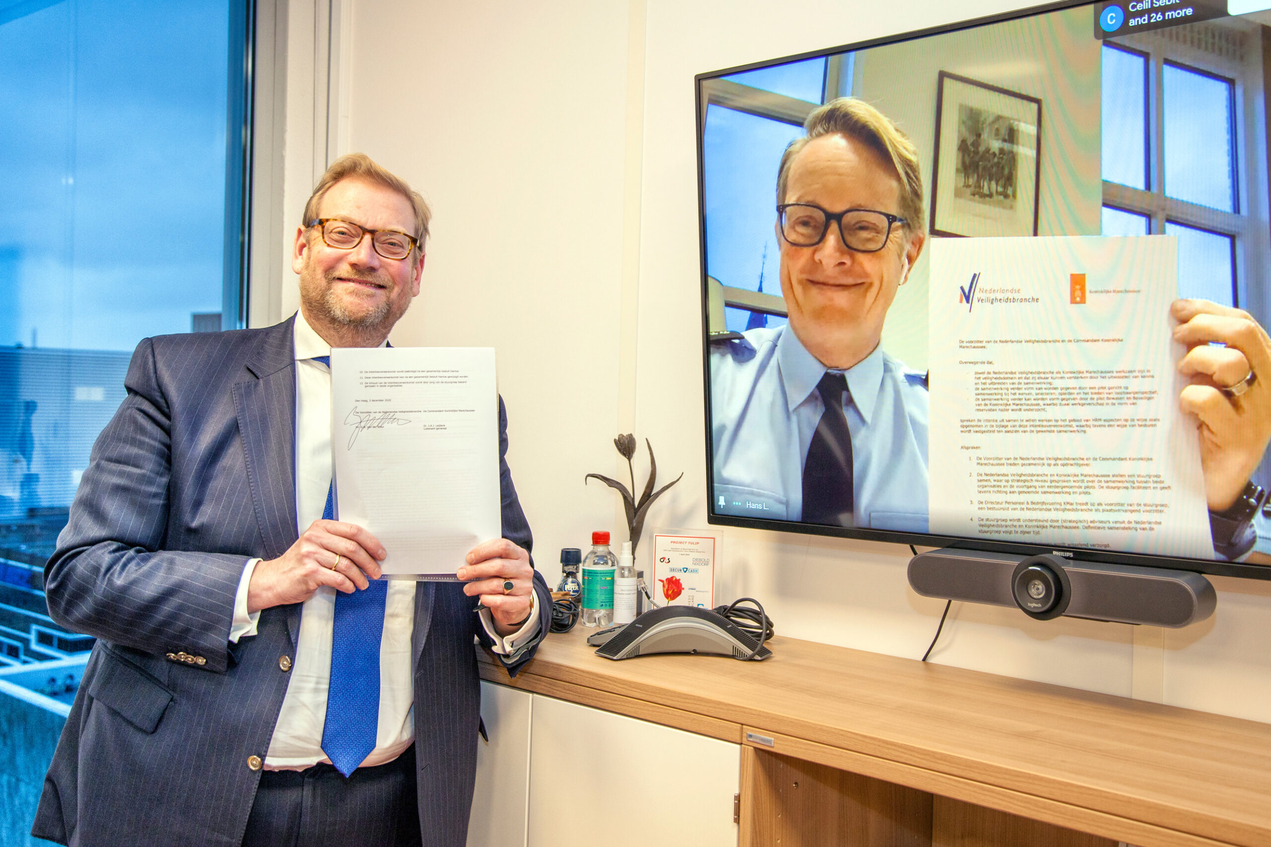 Veiligheidsbranche en Koninklijke Marechaussee kiezen voor samenwerking op krappe arbeidsmarkt