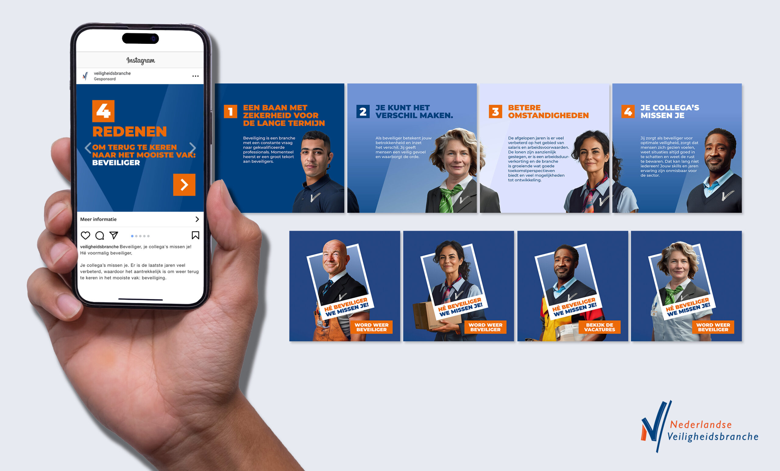 Nieuwe arbeidsmarkt-campagne gaat oud-beveiligers terughalen
